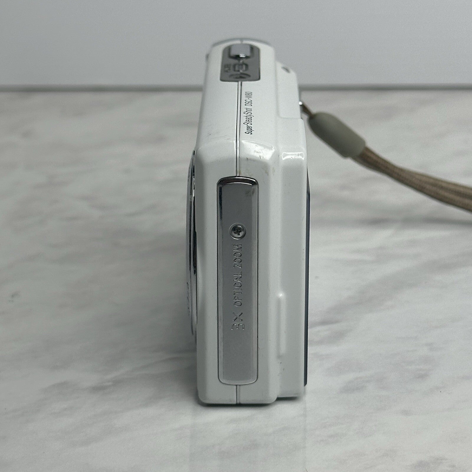 Sony CyberShot Super Steady Shot DSC-W80 White Digital Camera