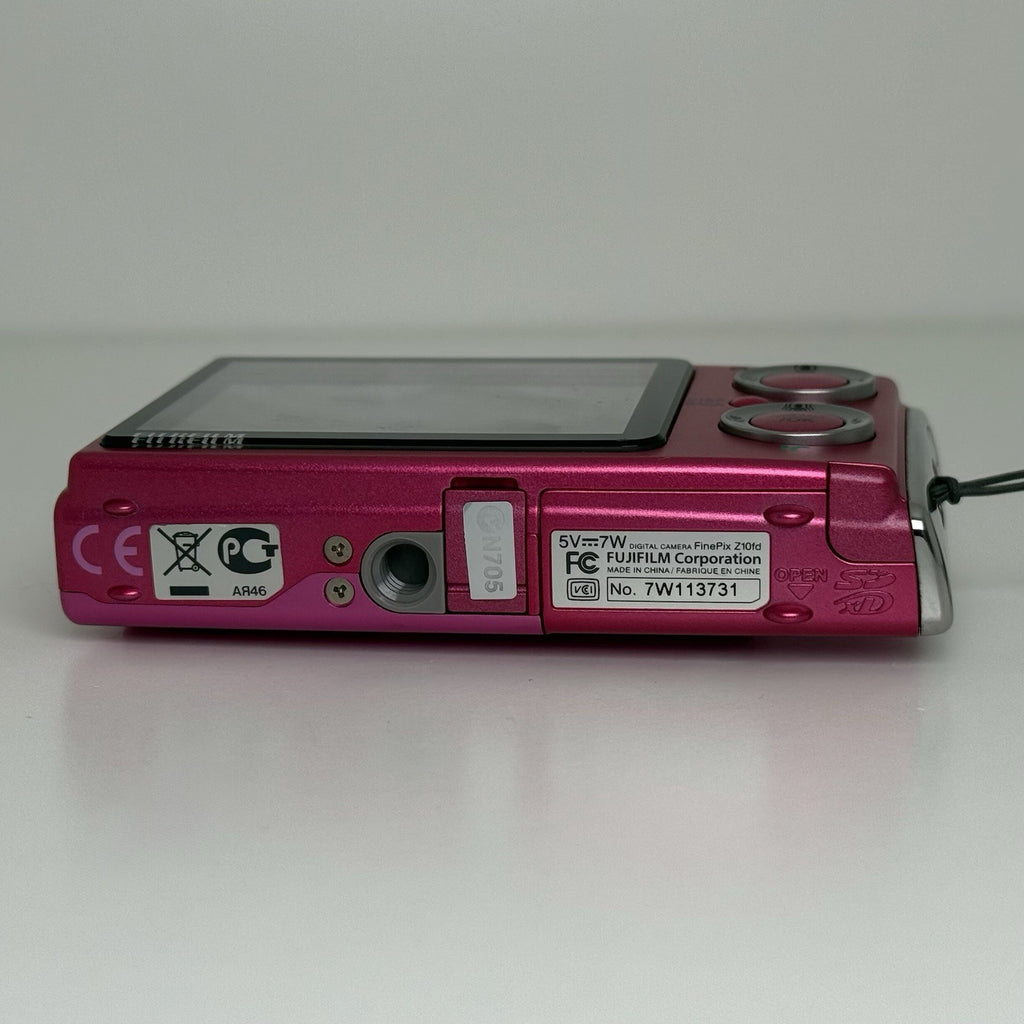 Fujifilm FinePix Z10fd Pink Compact Digital Camera