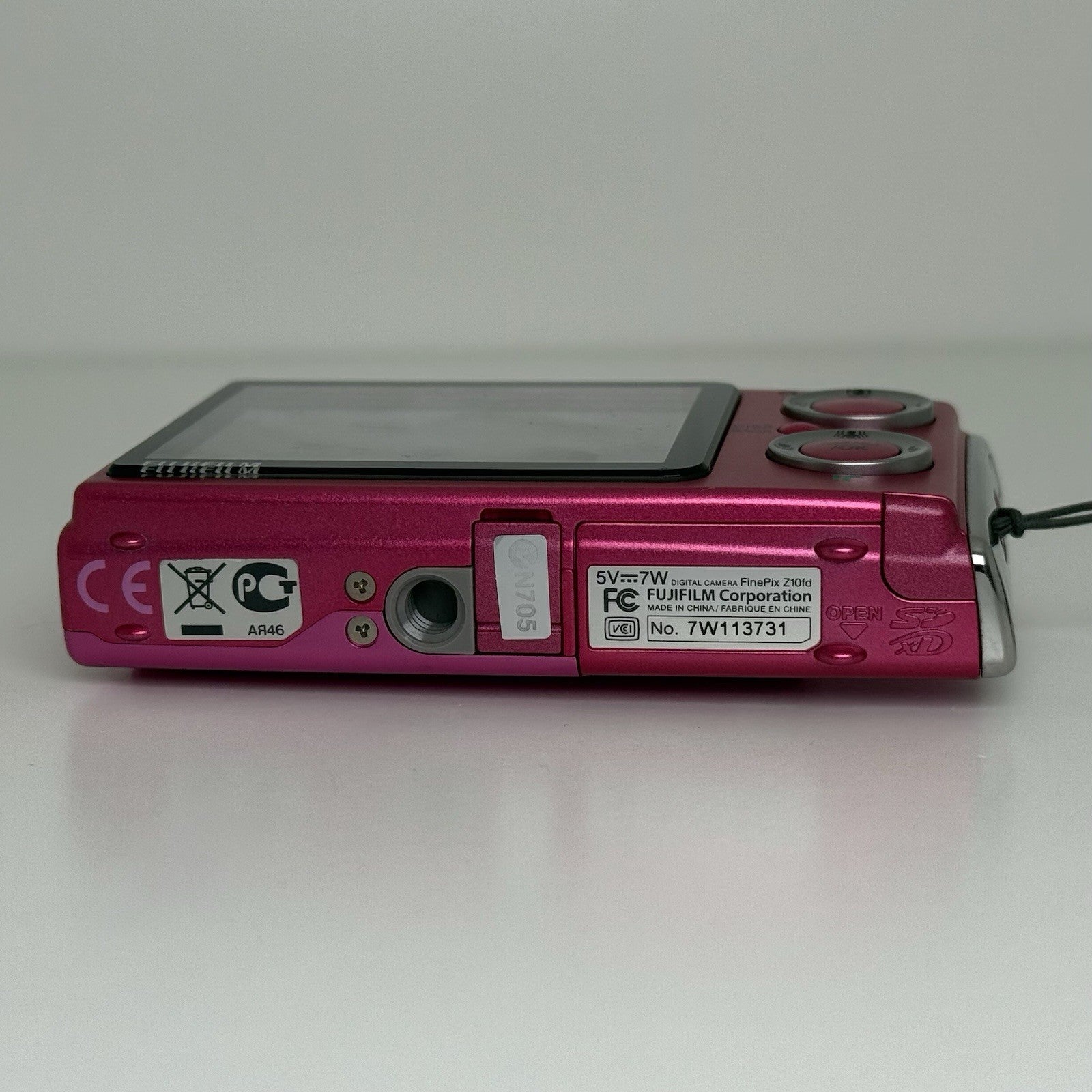 Fujifilm FinePix Z10fd Pink Compact Digital Camera