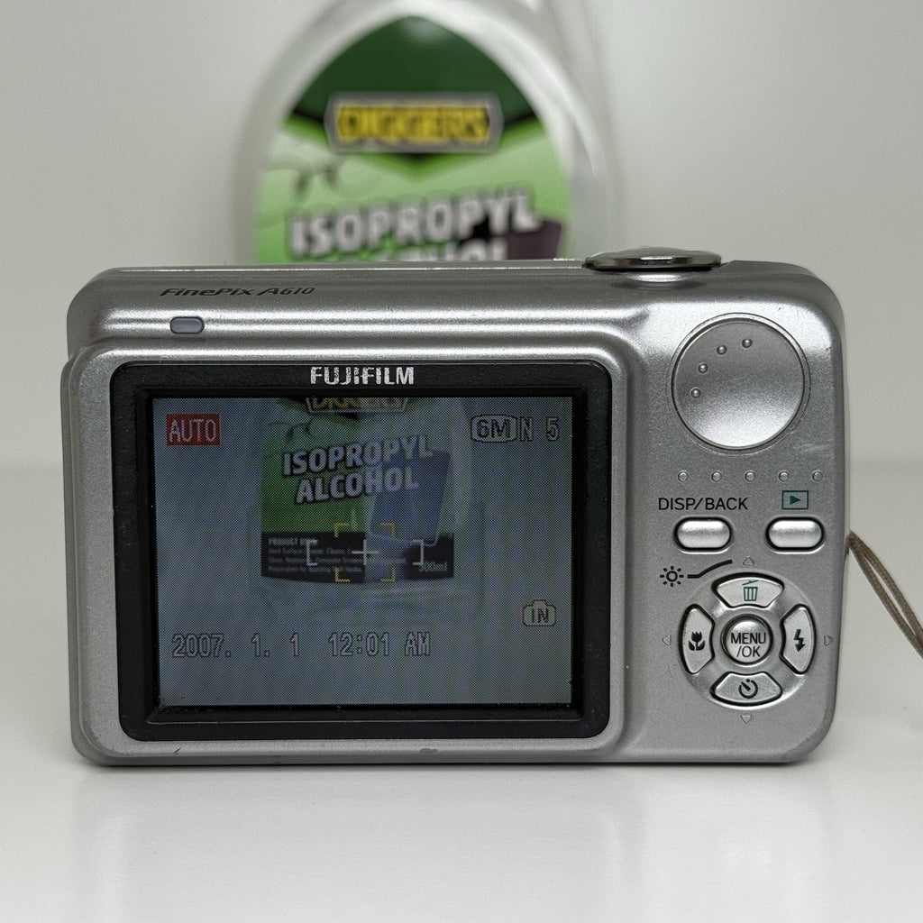 Fujifilm FinePix A610 Silver Compact Digital Camera