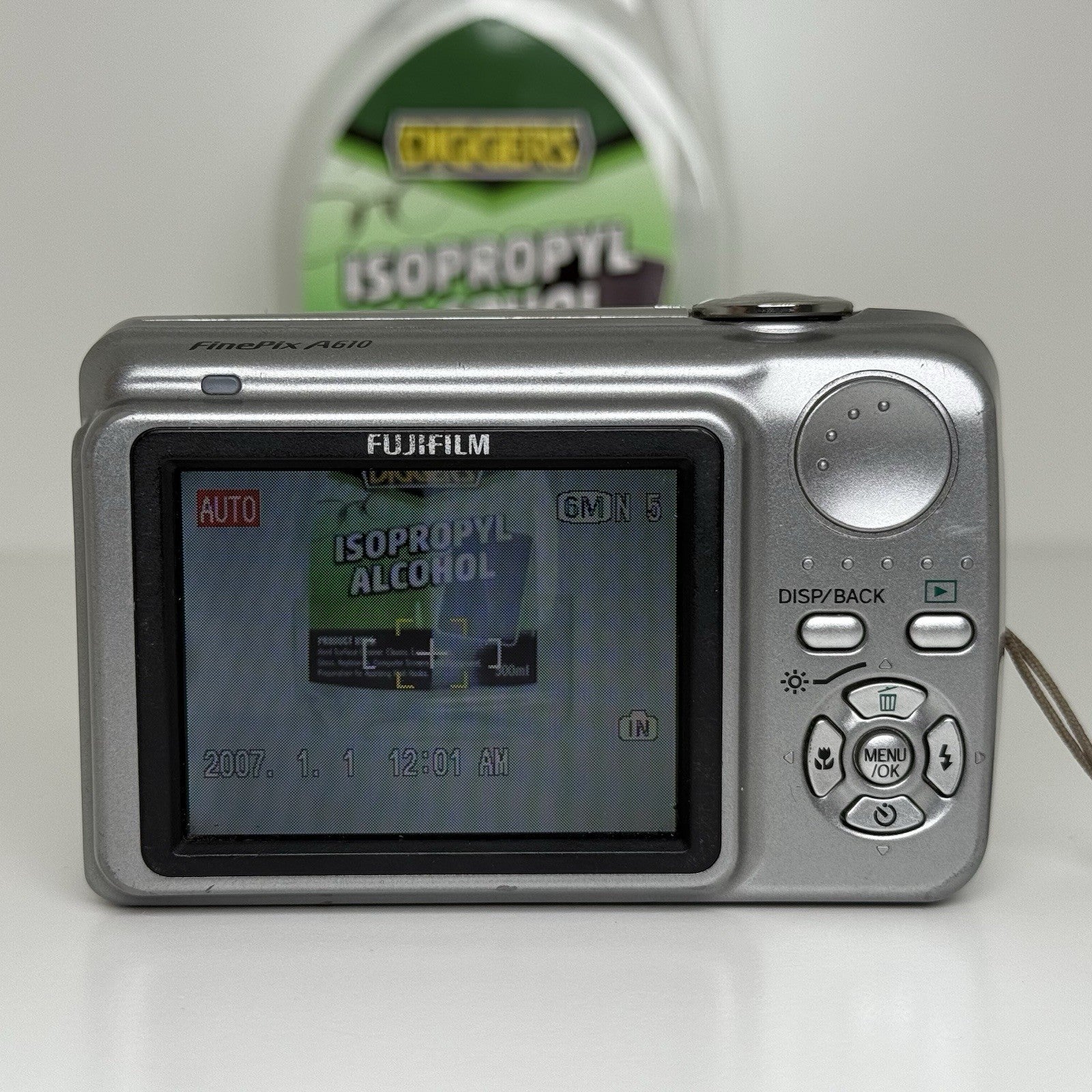Fujifilm FinePix A610 Silver Compact Digital Camera