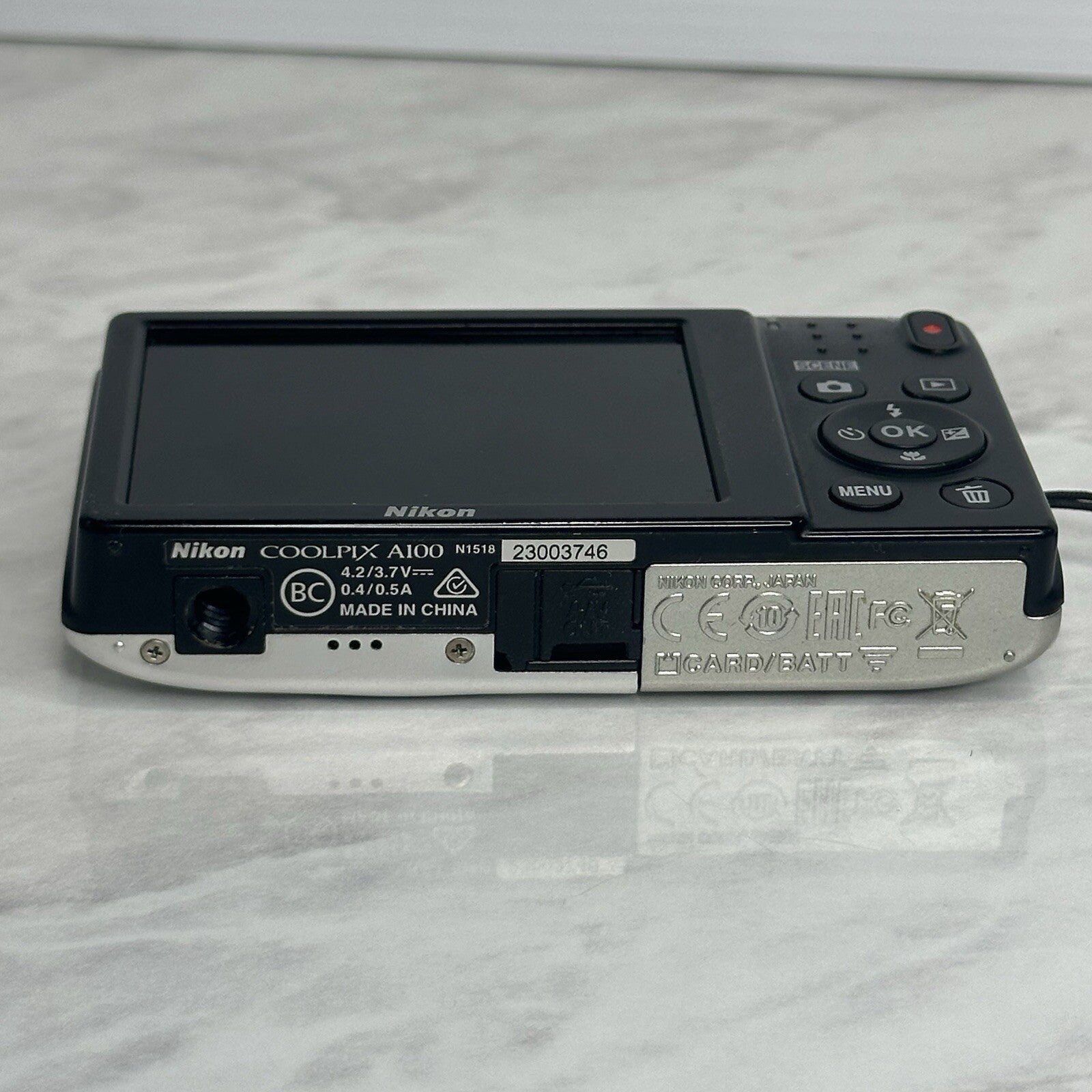 Nikon Coolpix A100 Champagne Silver Digital Camera