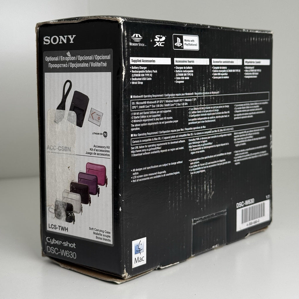 Sony Cybershot DSC-W630 Purple Compact Digital Camera