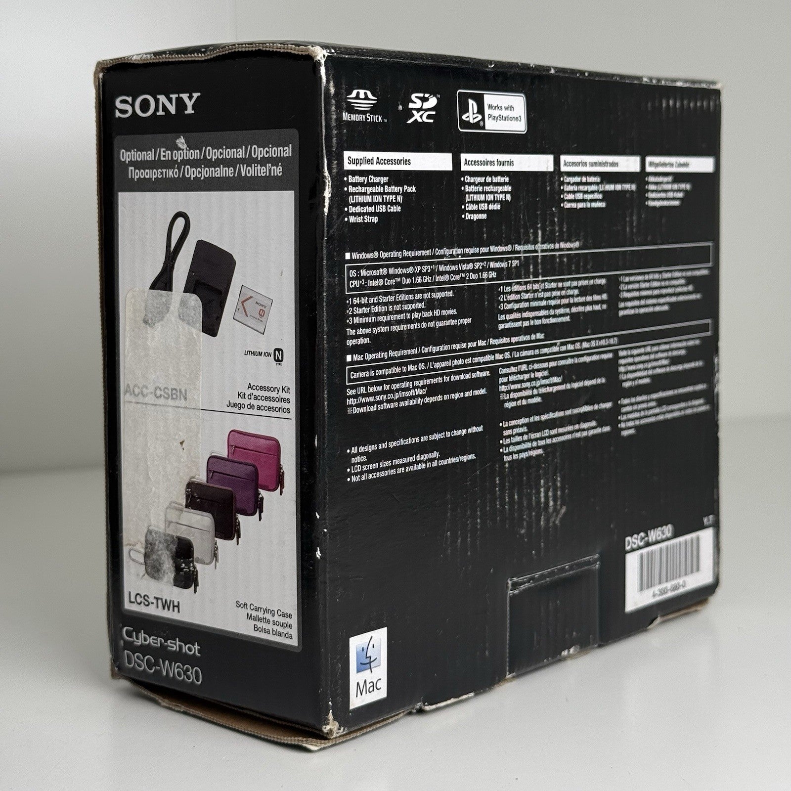 Sony Cybershot DSC-W630 Purple Compact Digital Camera