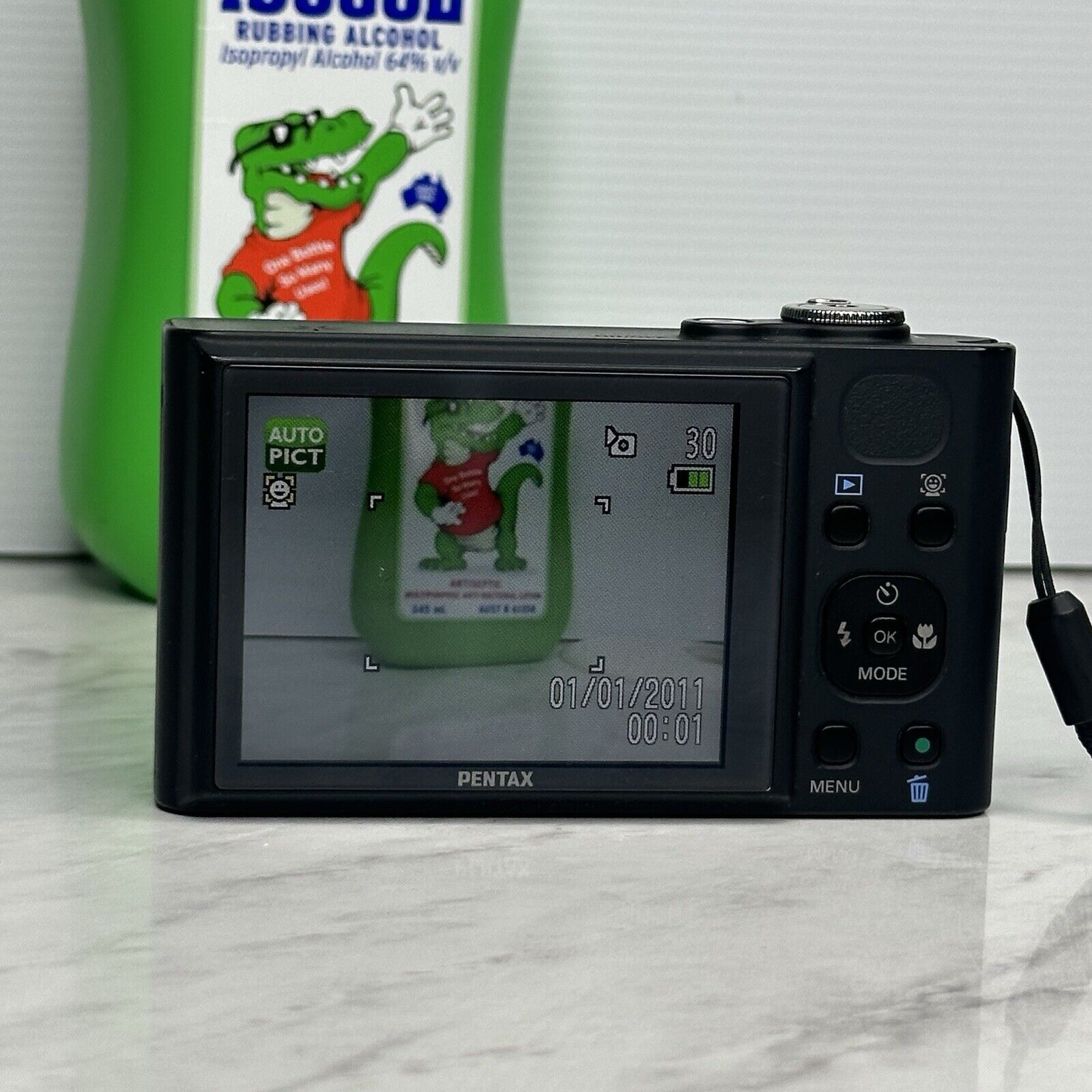 Pentax Optio RZ18 Black Digital Camera