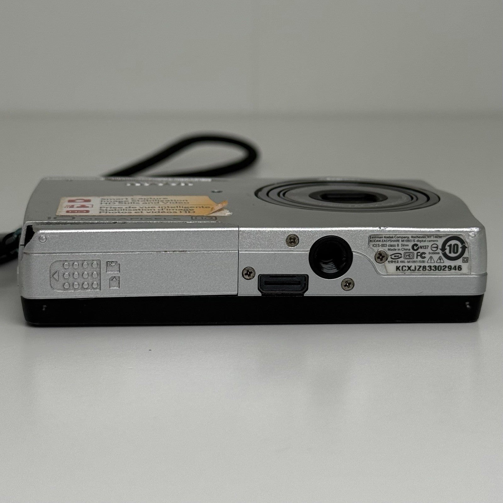 Kodak Easyshare M1093 IS Silver Compact Digital Camera
