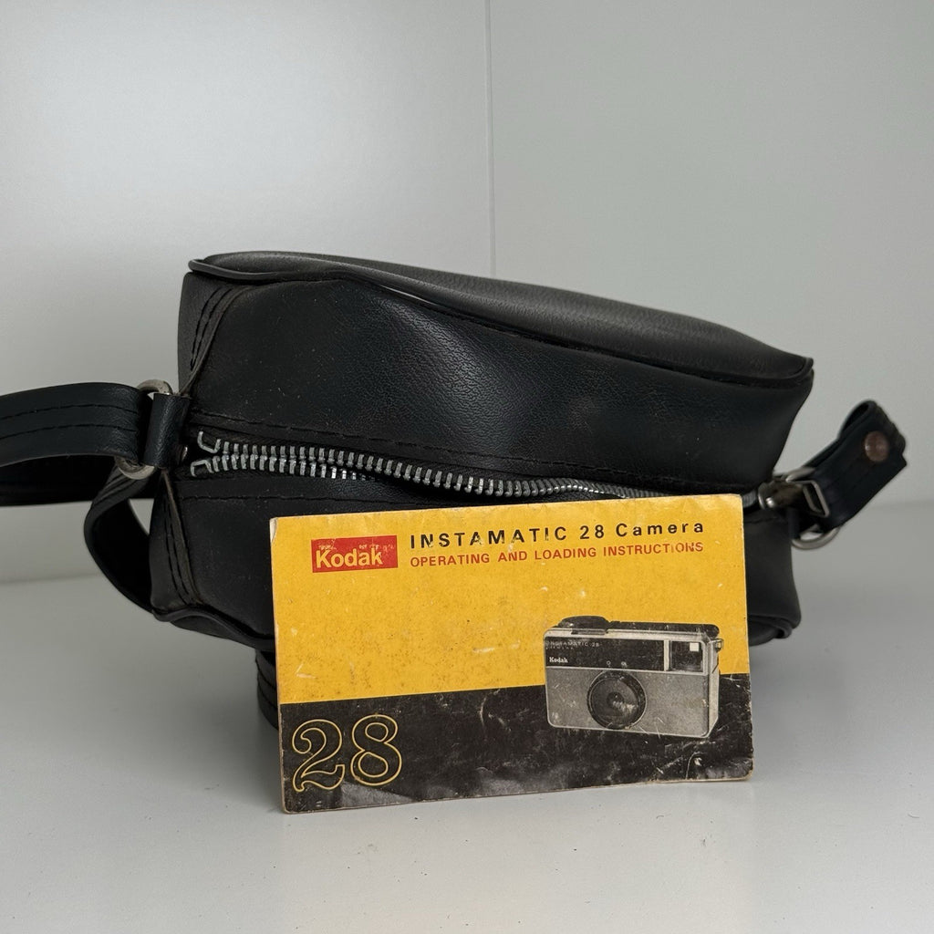 Kodak Instamatic 28 Vintage 126 Film Camera with Case