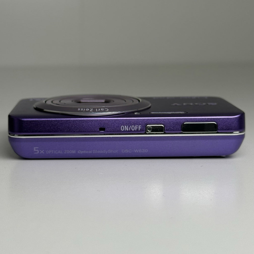 Sony Cybershot DSC-W630 Purple Compact Digital Camera